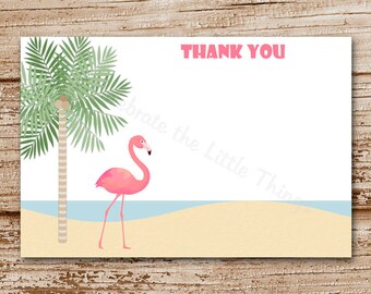 4 birthday cards printable fold free cards Etsy, and global on flamingo vintage note handmade a