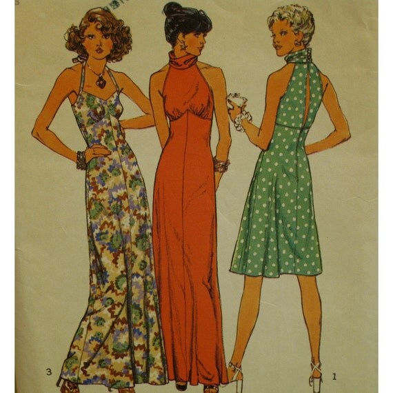 back neck pattern for gown