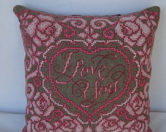 love of expressions victorian Etsy  pillow Expression