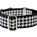 Martingale Collar: Classic Houndstooth (1.5 Inch), Dog Collar, Greyhound Collar, Custom Dog Collars, Greyhound Martingale