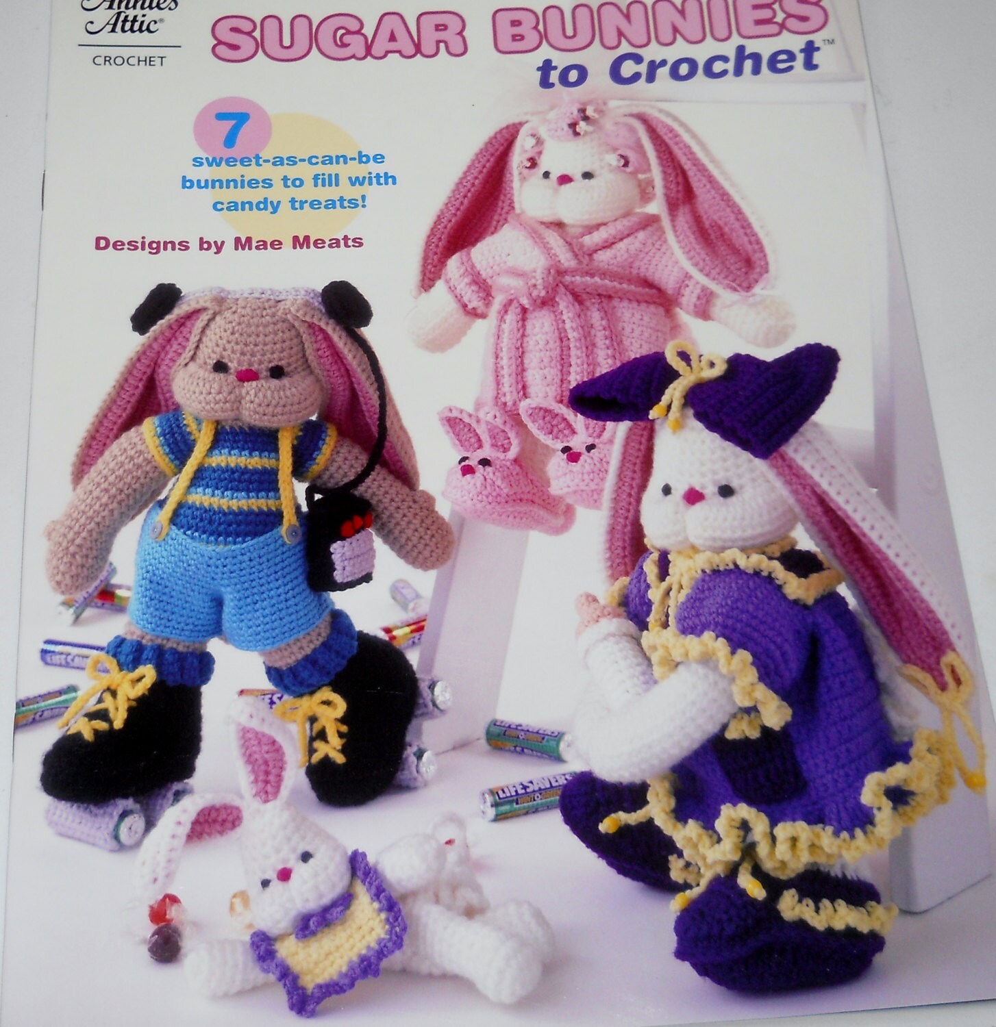 Sugar Bunnies to Crochet Pattern Book Annie's Attic Free