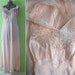 RESERVE LISTING - NWT Vintage 40s Barbizon Nylon Rayon Full Slip Nightgown Shipping