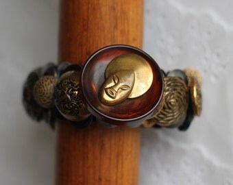 Vintage Button Bracelet
