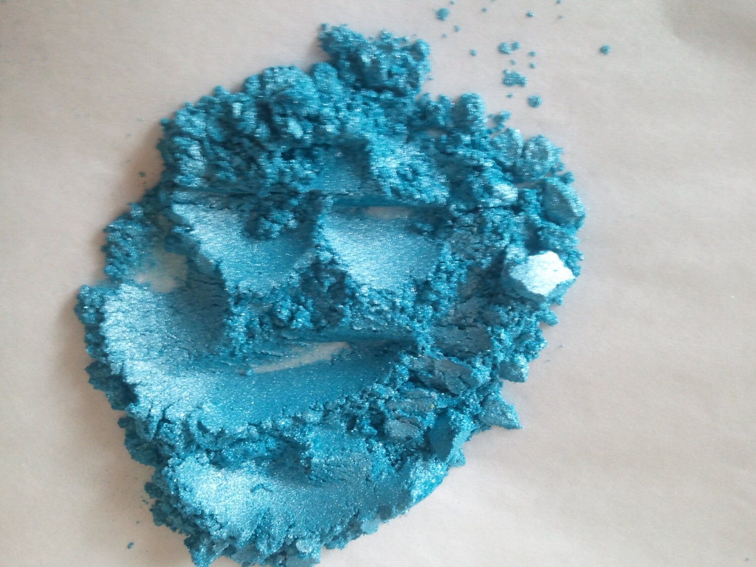 Powdered Mica TURQUOISE Soap Color Mineral Makeup Soapmaking