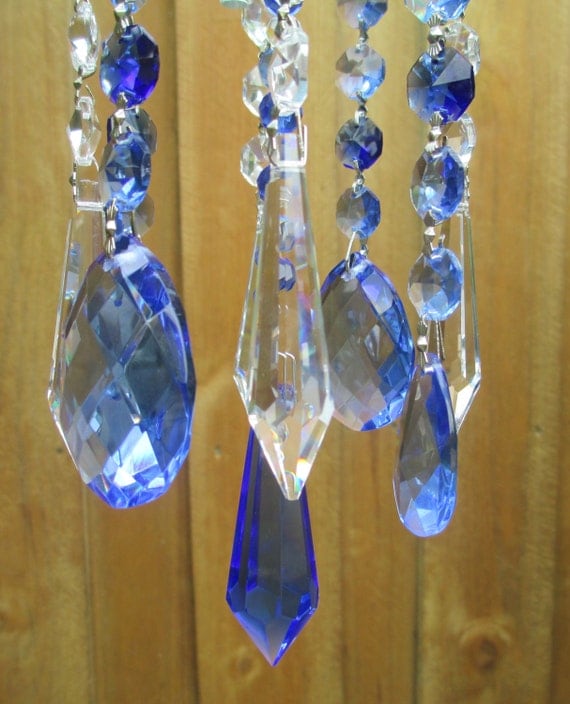 Crystal Wind Chime Chandelier Crystals by YourCrystalDream