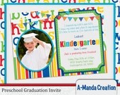 Preschool Graduation Printable Invitation with Photo Il_170x135