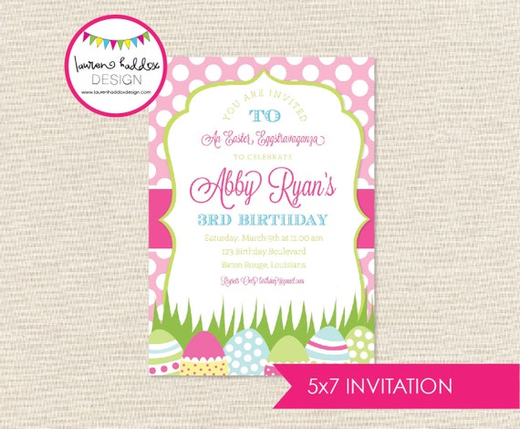 DIY, Easter Eggstravaganza INVITATION ONLY Il_570xn