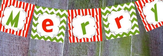 Merry Grinchmas Printable Banner