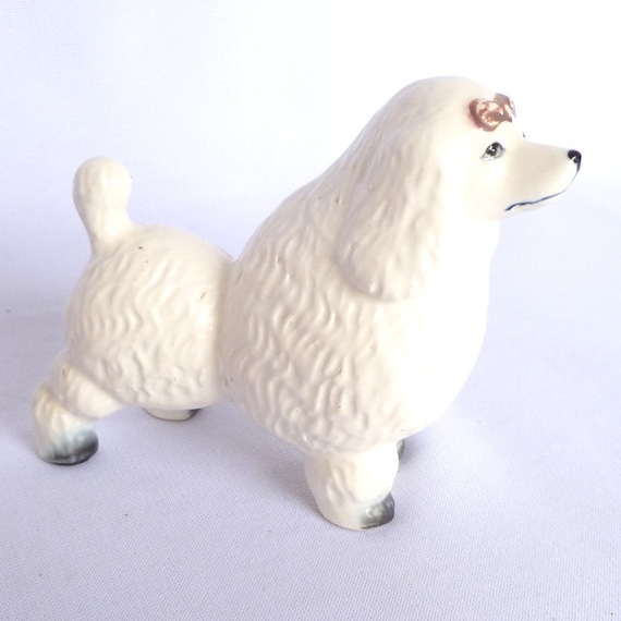 standard poodle figurines