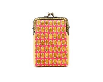 Fruity holidays mini pineapples card holder wallet