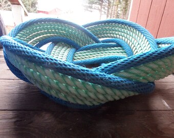 Unique Magazine Rack Rope Basket Nautical 18
