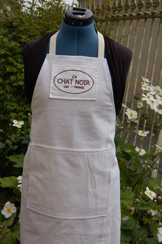 Custom Embroidered Aprons by TheInevitableStore on Etsy