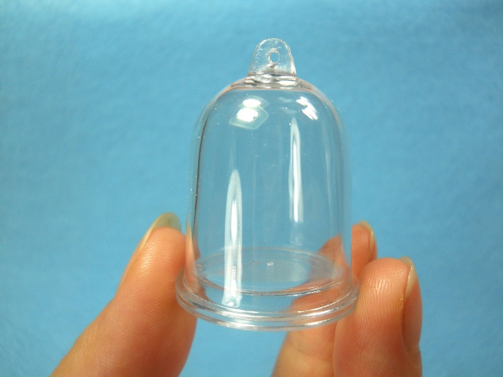 Mini Plastic Dome Pendant Small Terrarium Domes Tiny Display