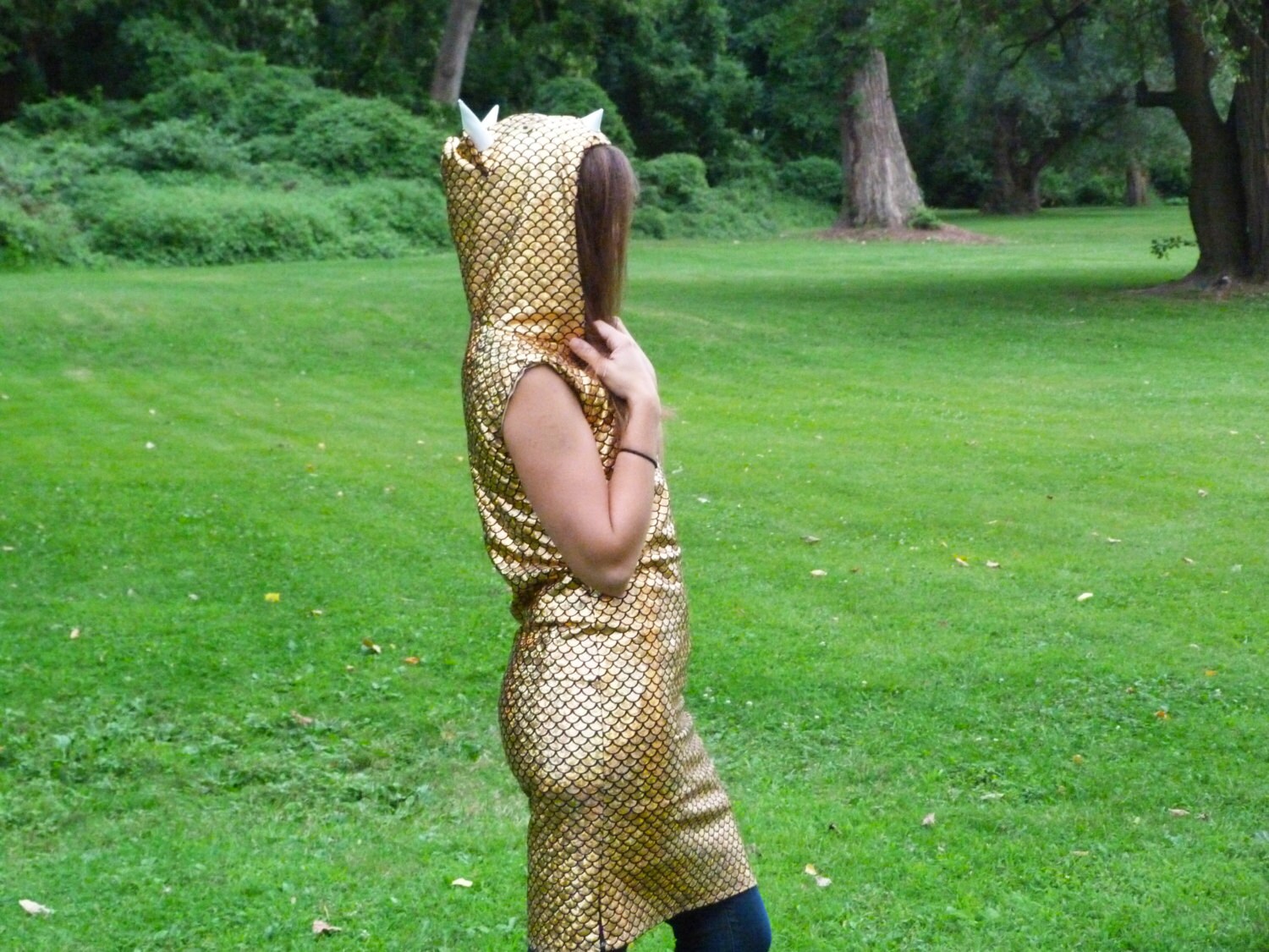 Womens Dinosaur Costume The Triceratops by PrincessAbigaila