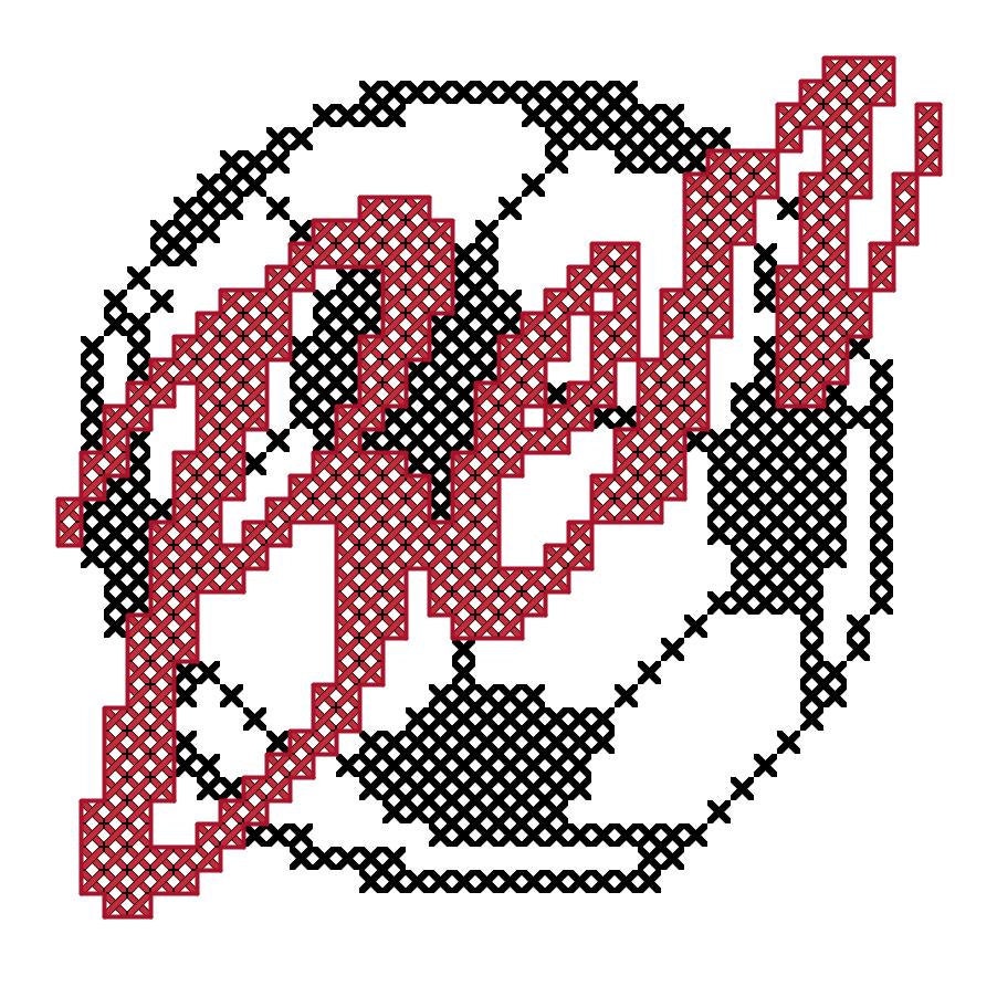 Modern Name Cross Stitch Pattern Soccer by ...