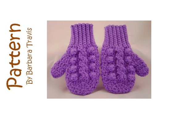 childs pattern crochet top Medium, 3 Pattern Child's Mitten Large sizes Small, Crochet Cable