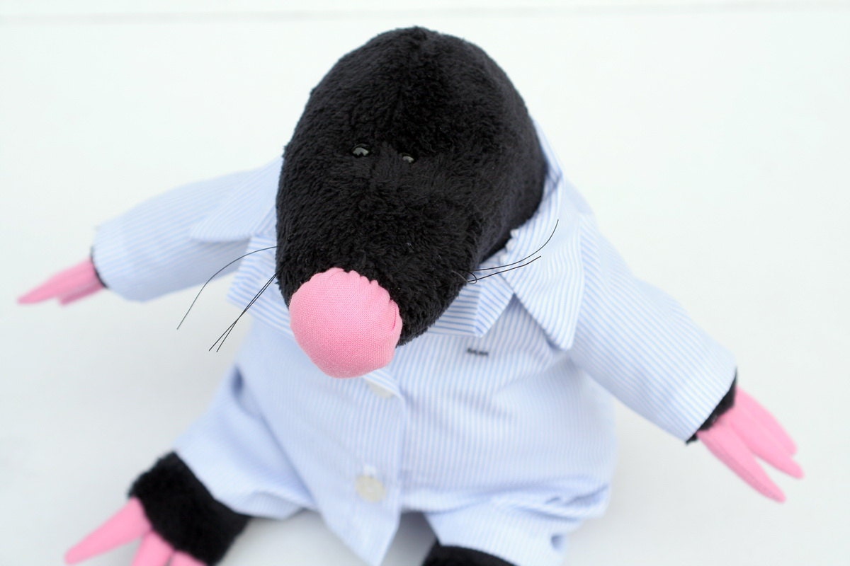 mole cuddly toy