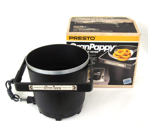 Presto Fry Daddy Deep Fryer 1980s Vintage by LaurasLastDitch