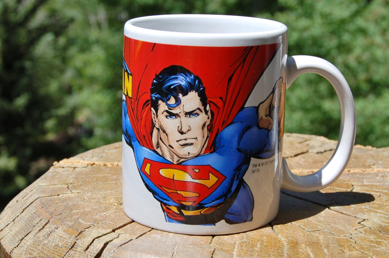 Superman Mug Dc Comics Super Hero Dc Comics Man Of Steel