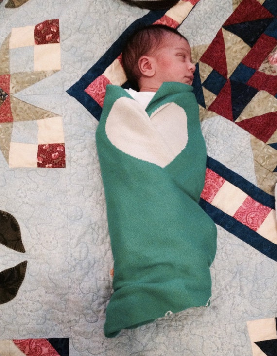 A Warm Hug Swaddling / Child's Blanket 100 by GOODSthatMATTER