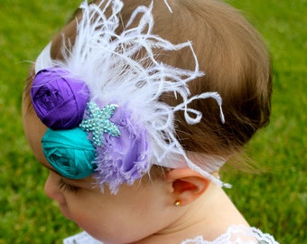 Under The Sea Birthday - Little Mermaid Party - Under the Sea Headband - Starfish Headband