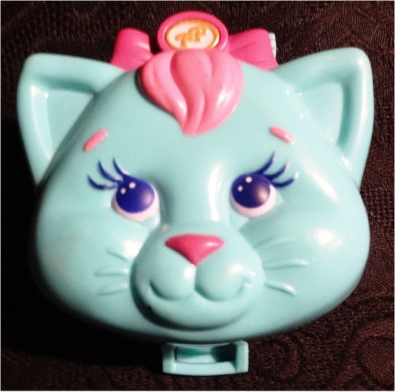 polly pocket cuddly cat