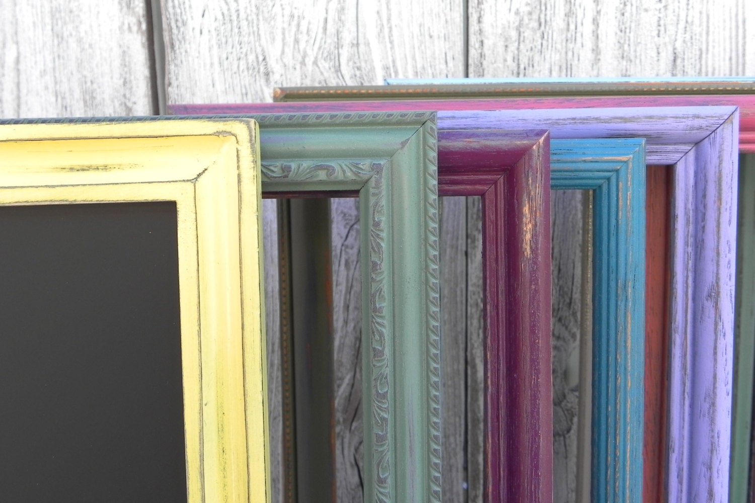 Shabby Chic Framed Chalkboard 8 x 10 Chalkboard Upcycled