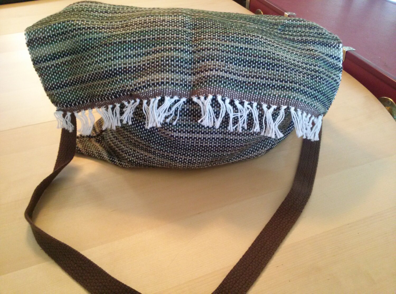 Camo Woven Messenger Bag tote bag purse handbag