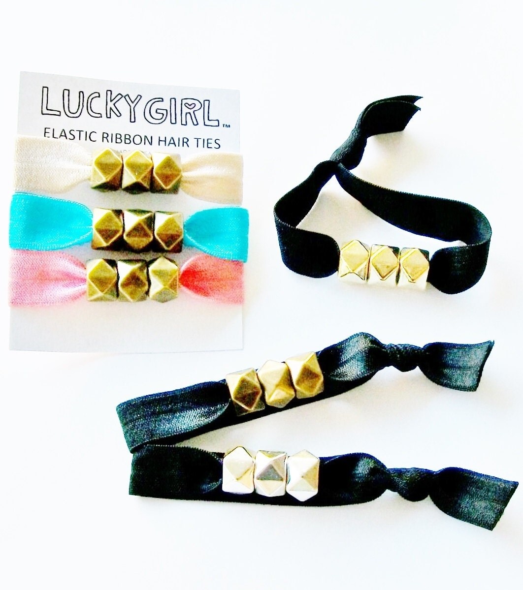 Charm Hair Tie Bracelet hair tie hair ties stretch