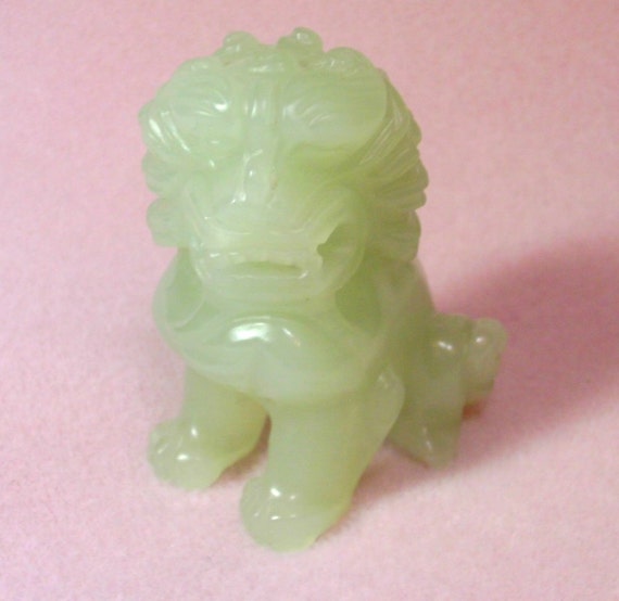 jade dog figurine