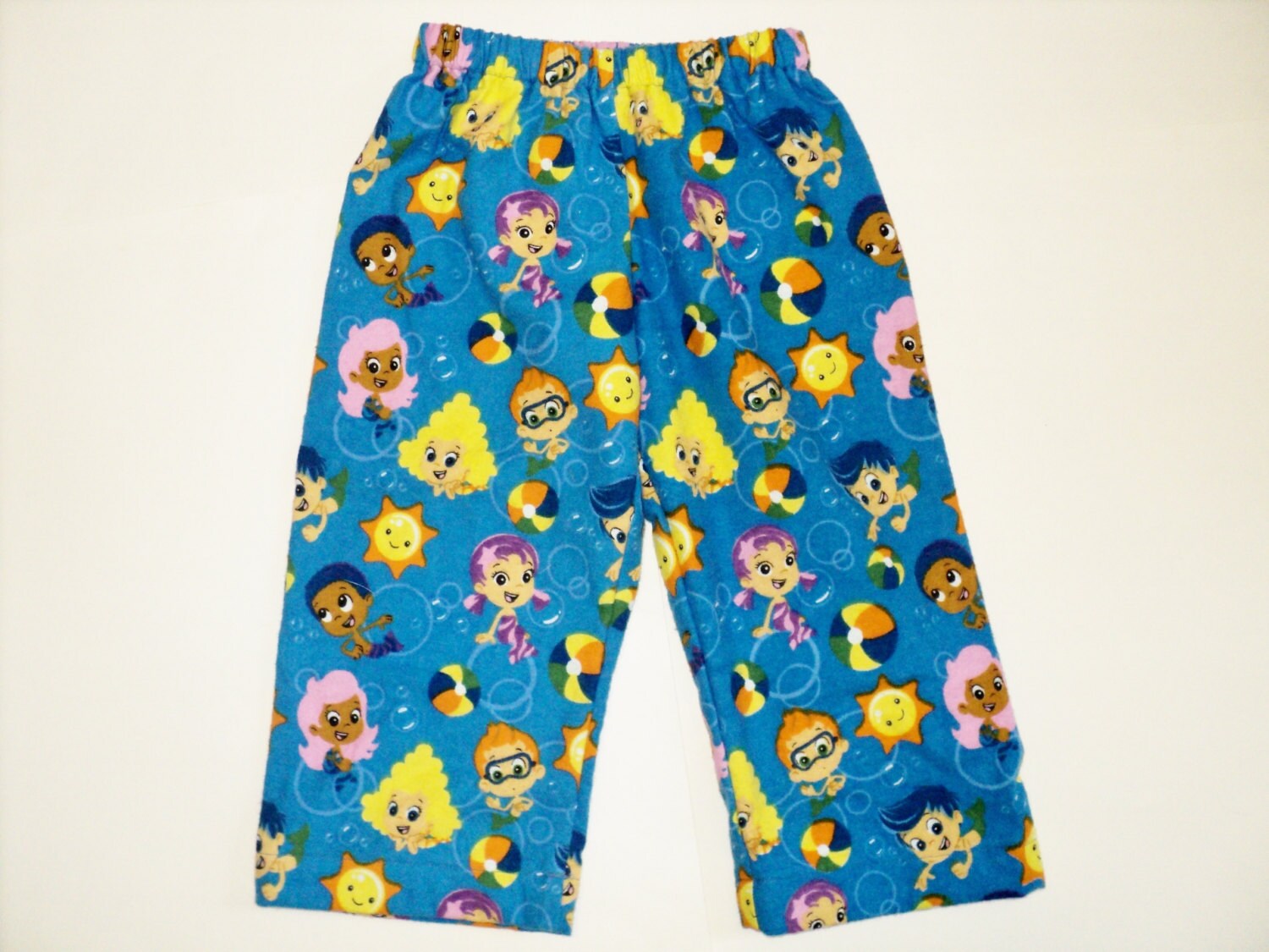 Childrens Pajama Pants Bubble Guppies Pajama by AuntBsBonnets