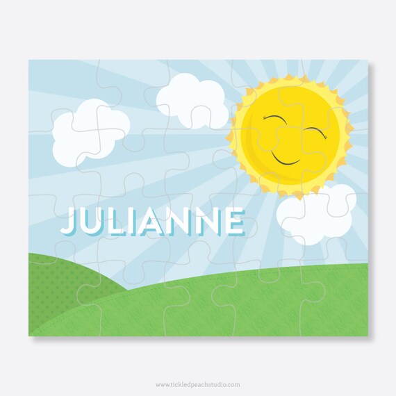 Personalized Childrens Puzzle - Sunshine Il_570xn