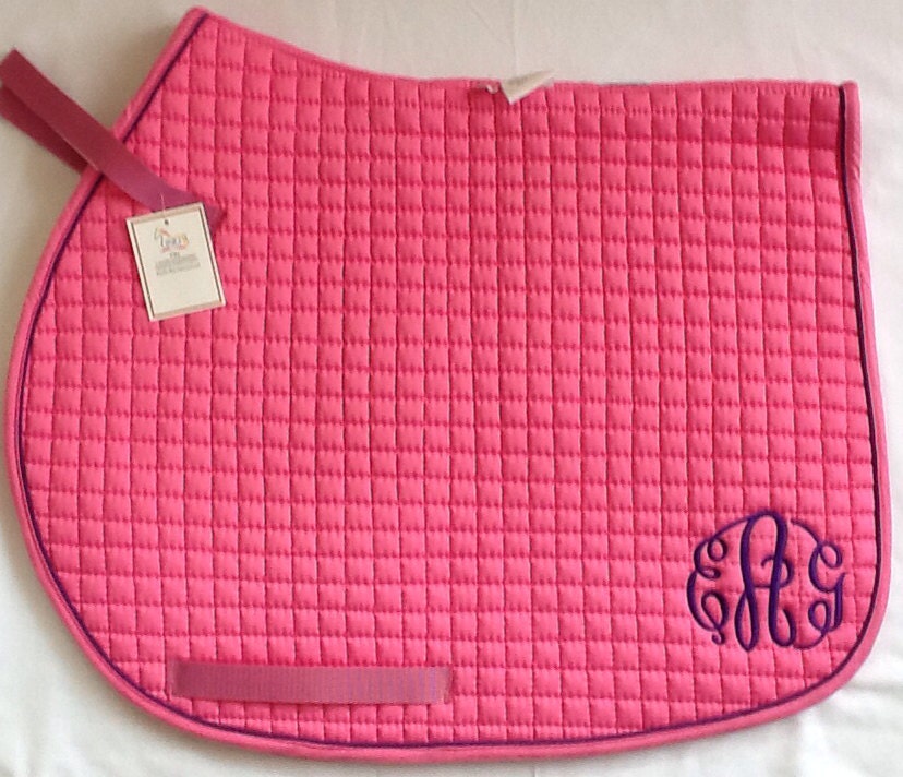 Monogram Saddle Pad