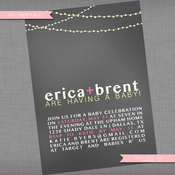 Coed Baby Shower Invitation Wording Examples 9