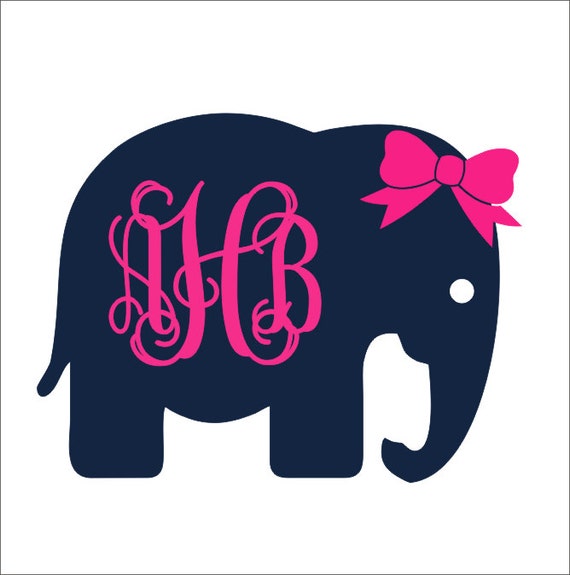 Free Free Elephant Monogram Svg Free 888 SVG PNG EPS DXF File