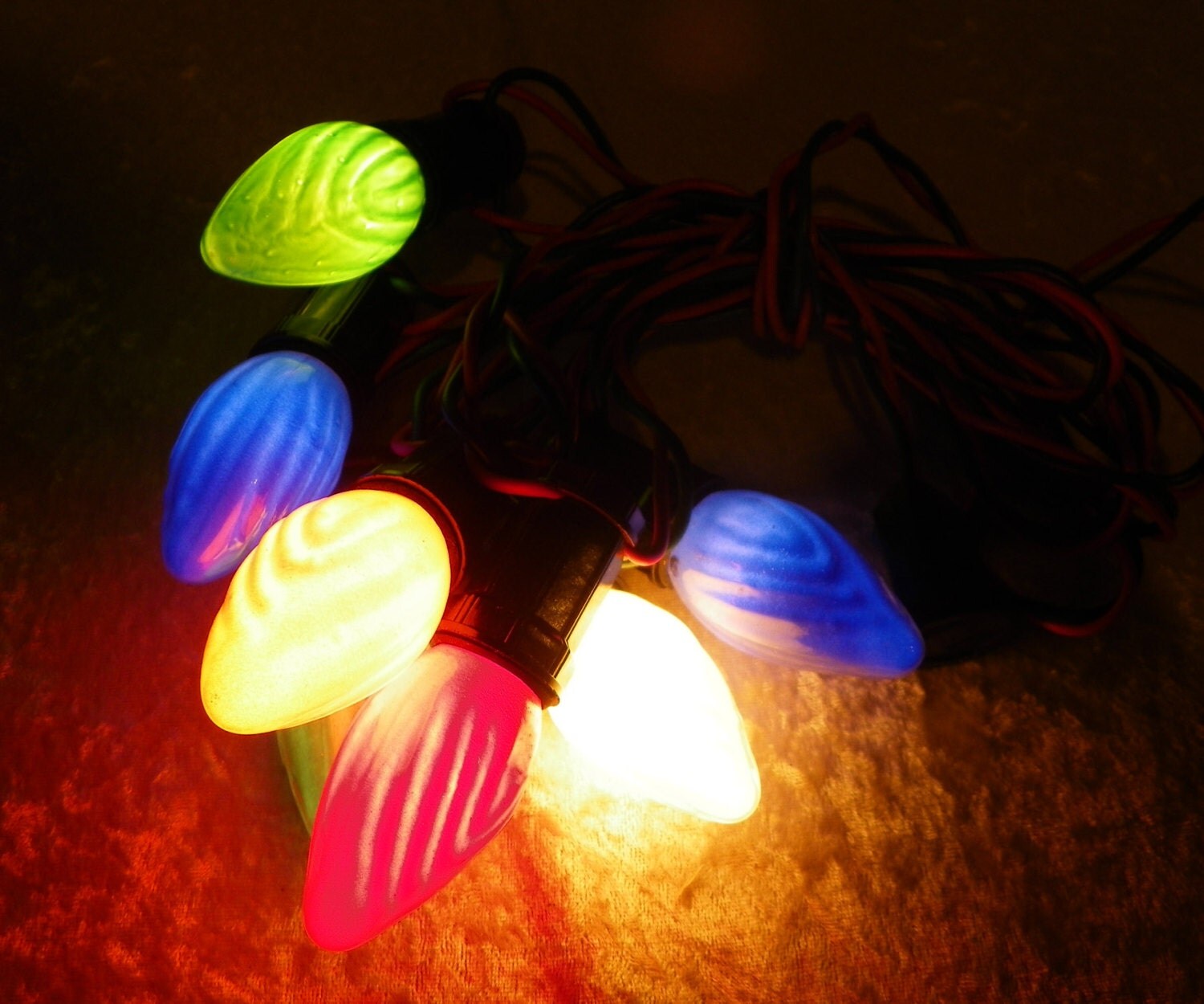 reserved for roger vintage christmas lights noma red green reserved for roger vintage christmas lights noma red green