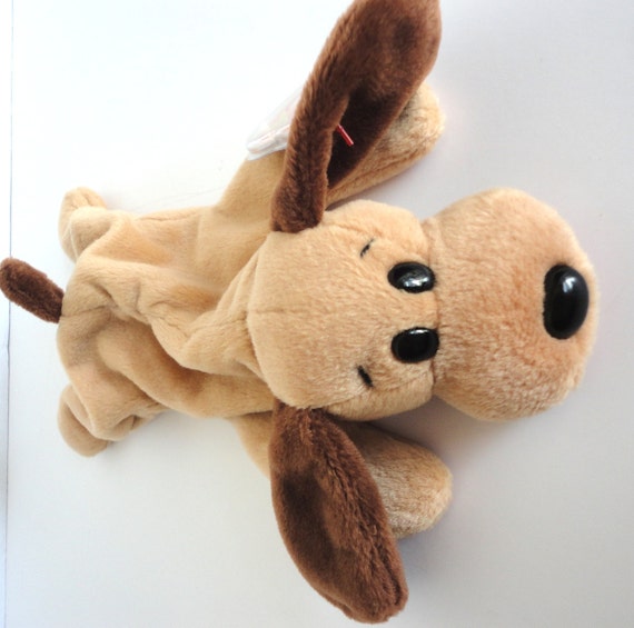 Bones the Dog Ty Beanie Baby Original Vintage Toy by HermitsRest