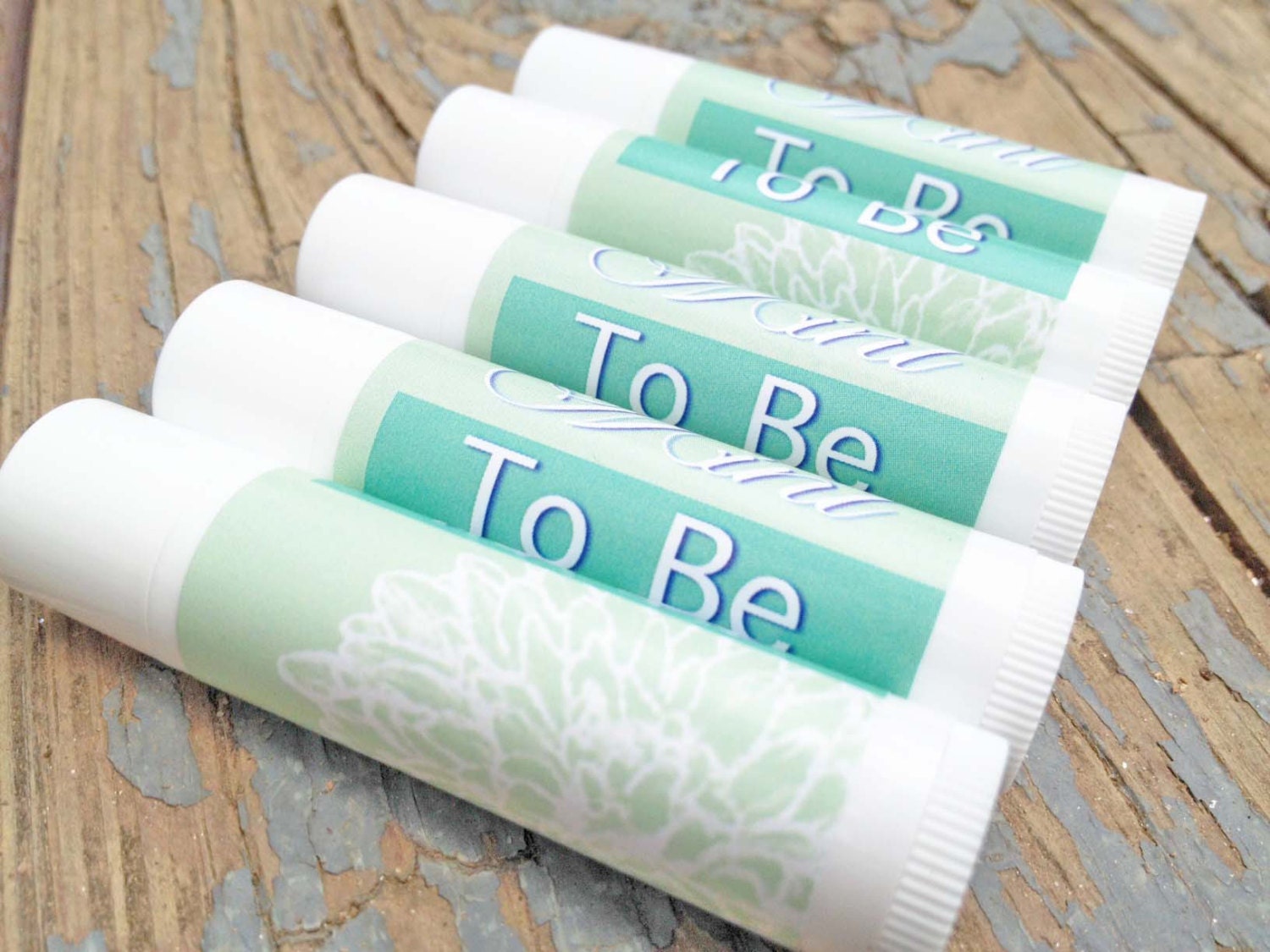 25 Mint To Be Lip Balm Mint Lip Balm Bridal Shower Favors 4290