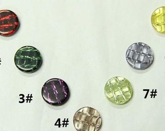 6 pcs 0.67 inch Women Color Pearl Resin Shank Buttons for Shirts Cardigans