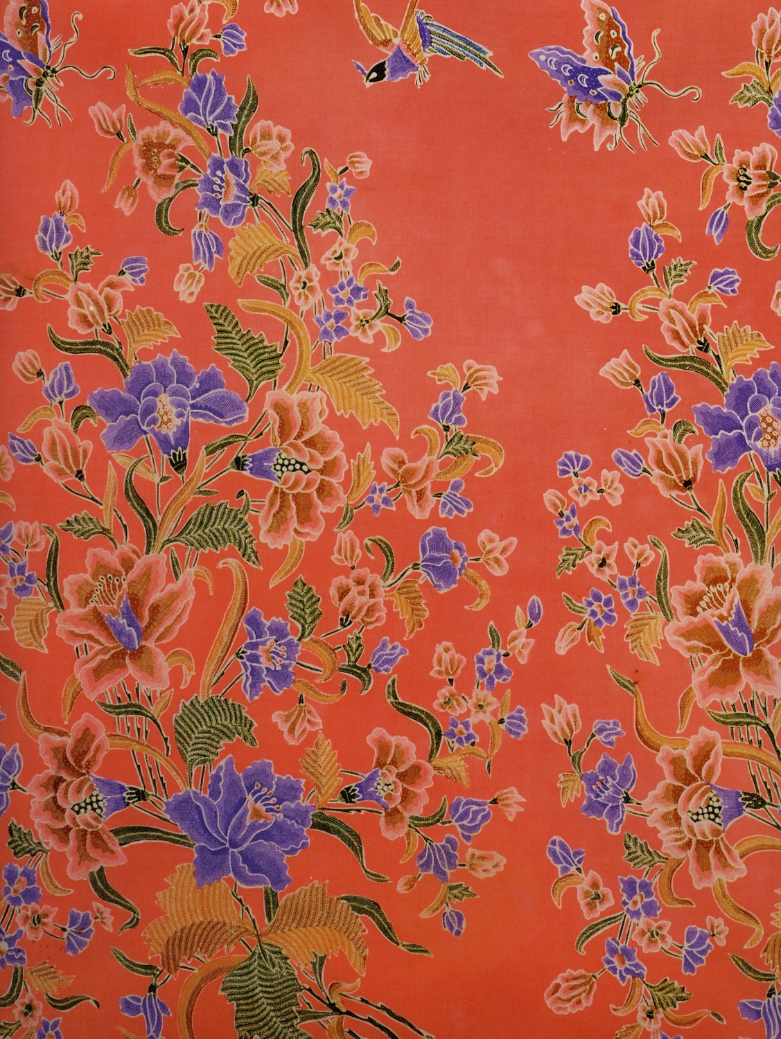 Batik DECORATIVE PAPER Design 8 Batik Wrapping Paper