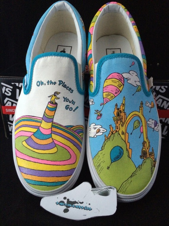 Custom Designed Hand Painted Vans