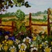 Daisies - Original Pressed Flower Art