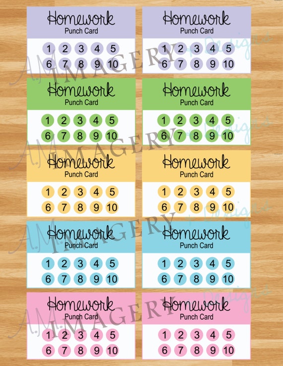 Printable Reward Charts For Kids 6 to 12 Years Old | Raising ...