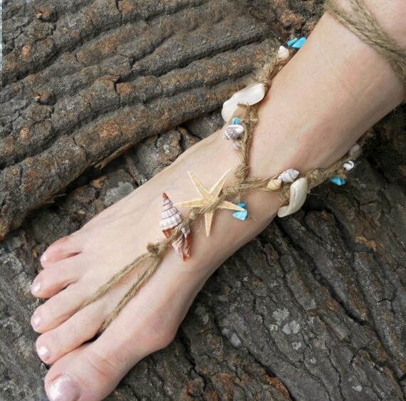 summer fantasy seashell sandals