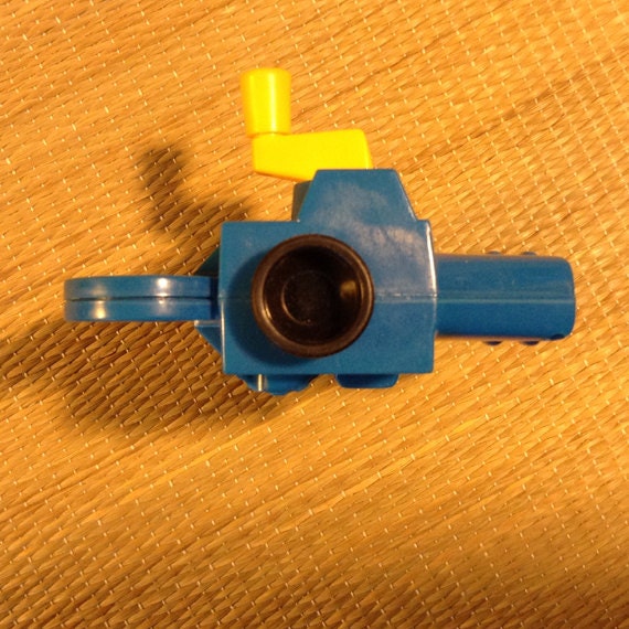 Novelty Toy Movie Camera McDonald's blue plastic toy