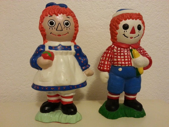 ceramic raggedy ann and andy