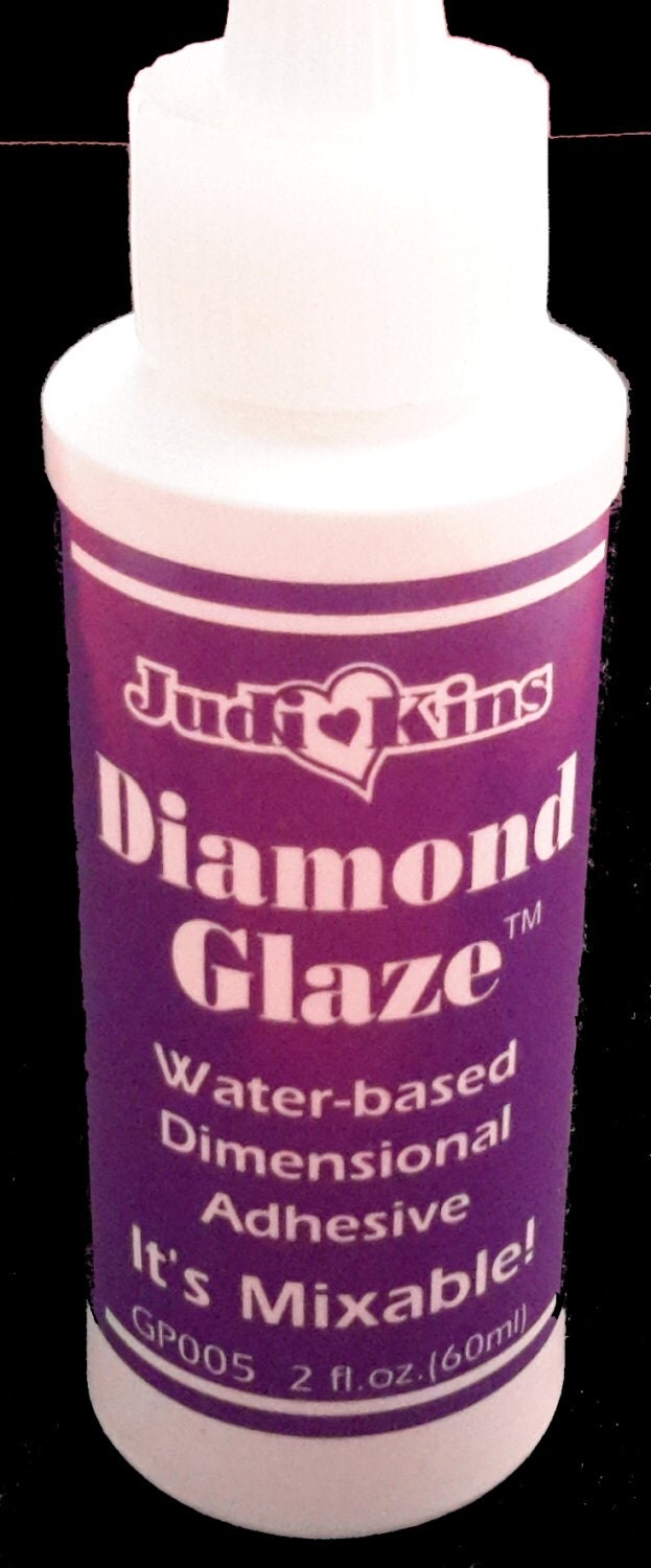 Diamond Glaze finish by judikins for polymer clay and more waterbased