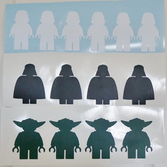 LEGO STAR WARS Vinyl Decal Stickers