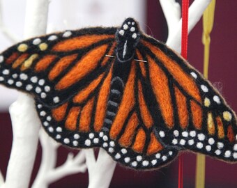 Monarch Butterfly Needle Felting Kit