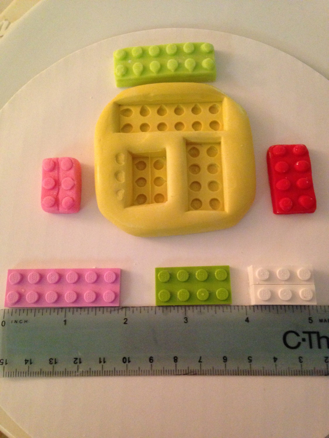 Silicone lego molds